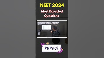 NEET 2024 | Most Expected Question of Part 3 #neet #neet2024 #physics #shorts #trending
