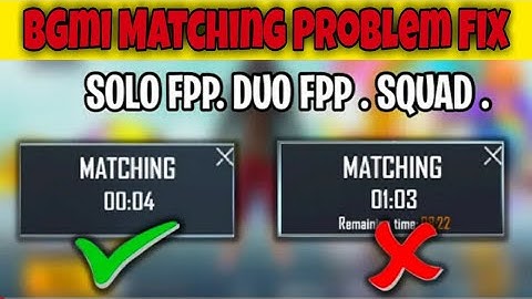 𝐇𝐨𝐰 𝐓𝐨 𝐅𝐢𝐱 𝐅𝐩𝐩 𝐌𝐚𝐭𝐜𝐡𝐦𝐚𝐤𝐢𝐧𝐠 𝐏𝐫𝐨𝐛𝐥𝐞𝐦,𝐒𝐨𝐥𝐨 𝐅𝐩𝐩 𝐃𝐮𝐨 𝐅𝐩𝐩 𝐒𝐪𝐮𝐚𝐝 𝐅𝐩𝐩 𝐌𝐚𝐭𝐜𝐡𝐢𝐧𝐠 𝐏𝐫𝐨𝐛𝐥𝐞𝐦 𝐒𝐨𝐥𝐮𝐭𝐢𝐨𝐧 𝐁𝐠𝐦𝐢