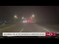 What do drivers say about foggy conditions on the roads in the Tampa Bay area?