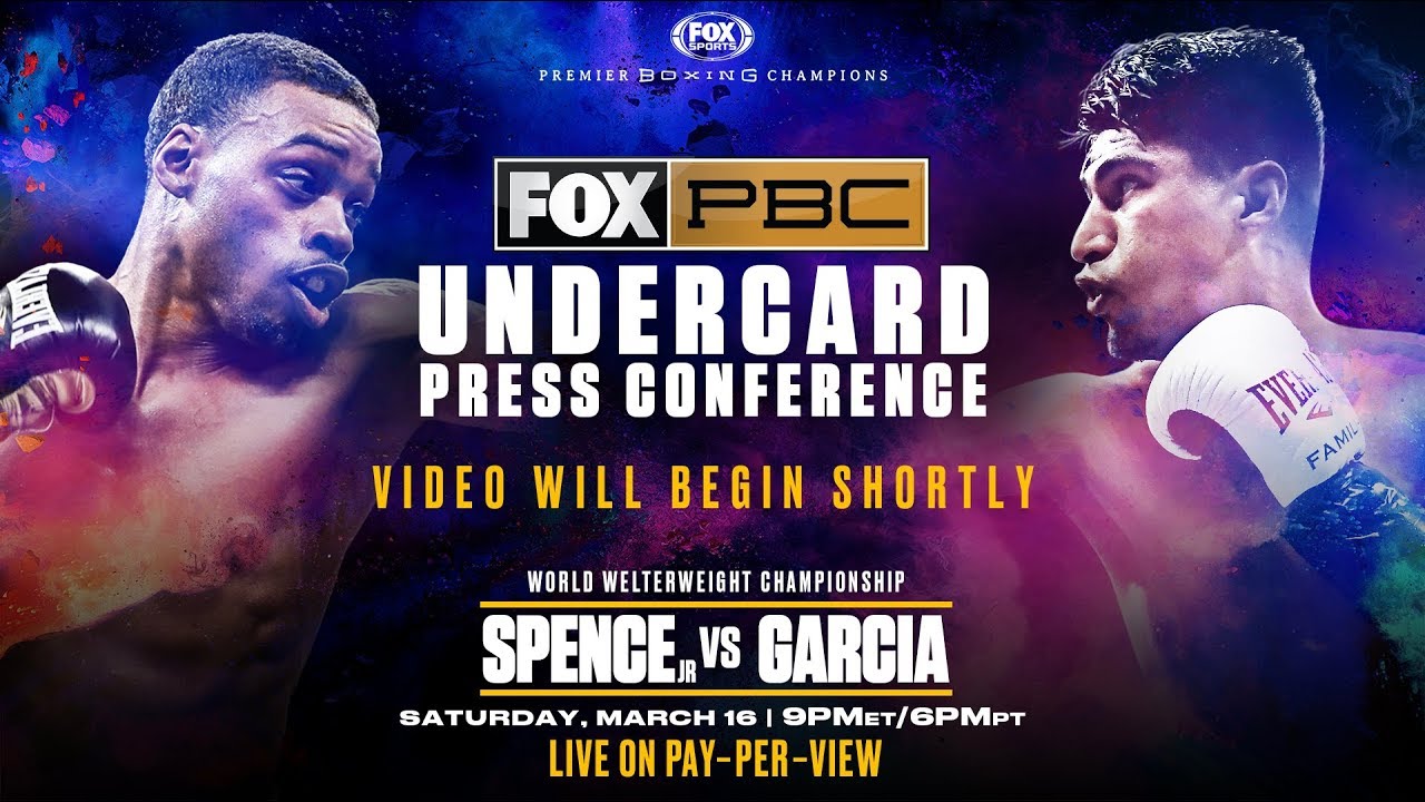 Watch Live PBC on FOX PPV Undercard Press Conference