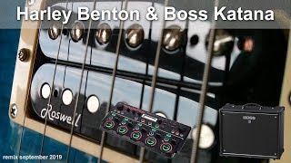 Harley Benton CST 24 & Boss Katana mix.