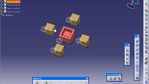 Catia V5 Tutorial 115   Fix Constraint
