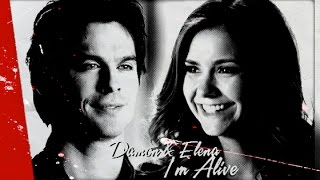 Delena (Деймон и Елена) - I'm Alive 6х12
