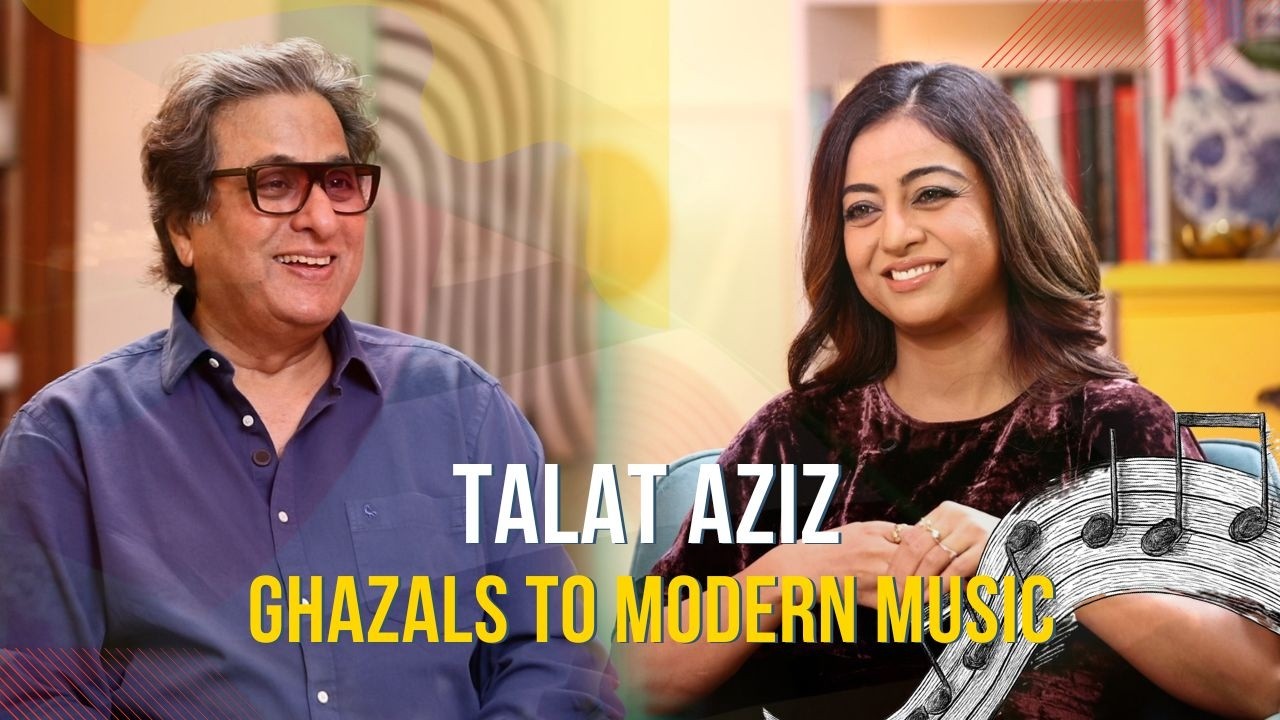 Talat Aziz - Ghazal meets Gossip, Shayari meets Music | Atika Farooqui 