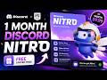 How To Claim 1 Month Discord Nitro For Free