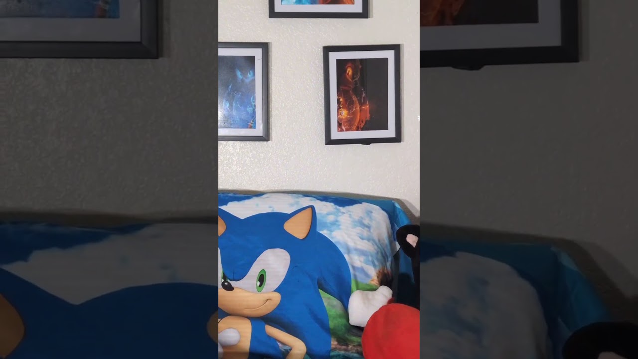 Every sonic fan needs this toddler room