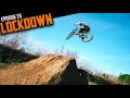 BUILDING AND RIDING A NEW BACKYARD DIRT JUMP!! LOCKDOWN EP25