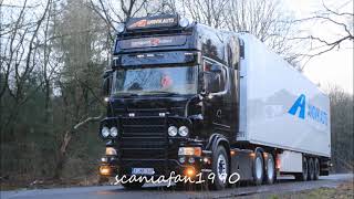 Scania R500 V8 Boogie Redant Open pipes save Leben