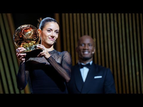 Aitana Bonmatí named Ballon d'Or for 2023 🥇🏆