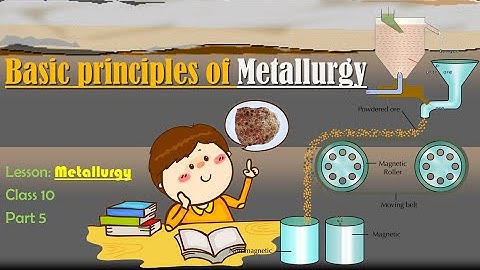 Occurrence of metals – METALLURGY! Concentration of ORES!  #metallurgy. Class 10/ Part 5
