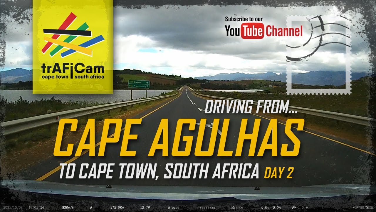 Driving from Cape Agulhas to Cape Town | Day 2 | South Africa | 2021/10/03 | 
