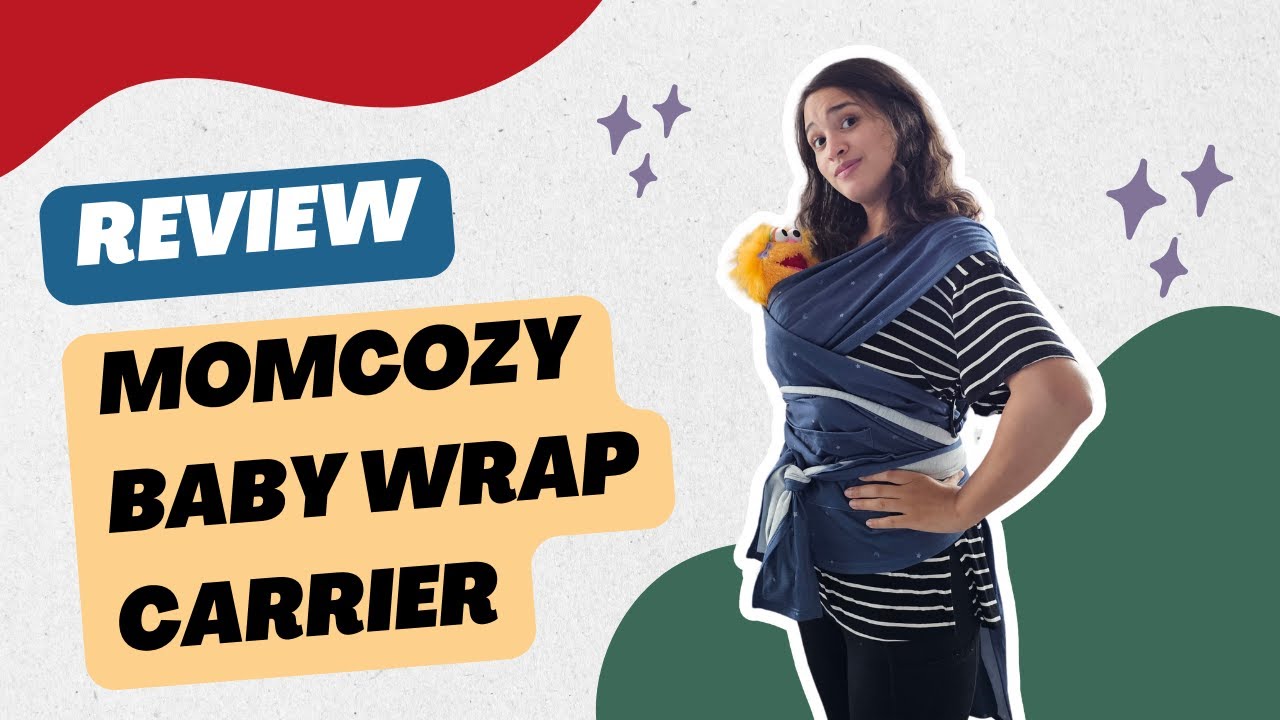 How To Put On Momcozy Wrap Momcozy Baby Wrap Carrier Review - YouTube