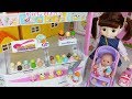 Baby doll and mini Ice cream shop toys play - 토이몽