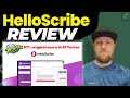 Helloscribe review unlimited ai copywriting and blog content high quality   97 unique