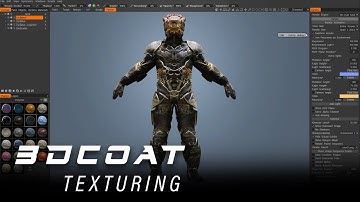 3DCoat - Texturing Character (Part 5)