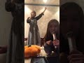 Haruka Nakagawa 仲川 遥香 & Ayaka Kikuchi 菊地 あやか Sing Mae Shika Mukanee 前しか向かねえ AKB48 (Live Instagram)