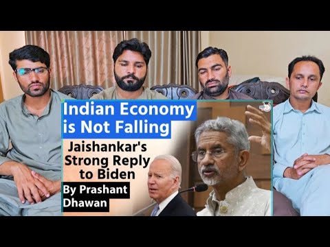 Indian Economy is Not Falling says Jaishankar over Biden_s Xenophobia remark  #pakistanreaction