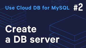 [Guide to Getting Started] Use Cloud DB for MySQL - #2 Create a DB server