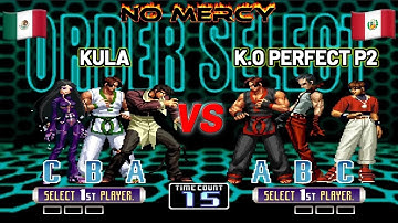 KULA vs K.O PERFECT P2 | KOF 2002 Magic Plus |  The King of Fighters  Reacción Highlight