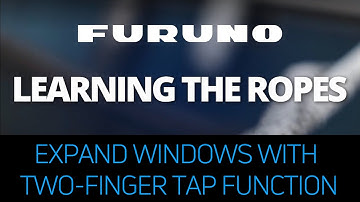 Learning The Ropes- How to Expand Selected Windows With the Two-Finger Tap Function