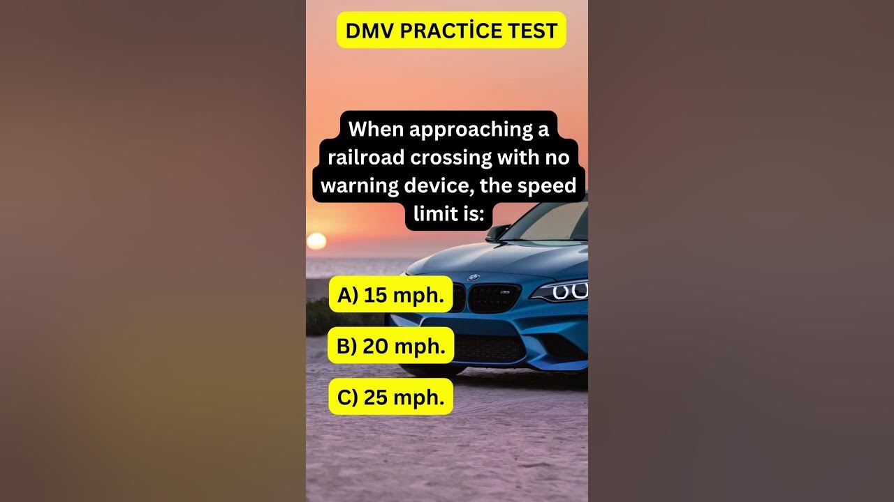 DMV Practice Test 2023 SAMPLE CLASS C DRIVERS WRITTEN TEST 1 YouTube