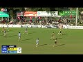 Rd 4 hostplus sanfl snapshot  sturts josh hone kicks a checkside sealer