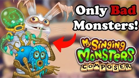 I Wrote an MSMC Song Using the WORST Monsters! | My Singing Monsters