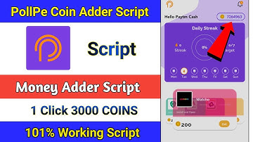 Poll Pe Coin Adder Script | Pollpe Refer Bypass Script | PollPe App Payment Proof ||