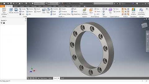 Flange drawing, Easy fast way of CAD drawing, UNISA CAD161S 2019, AutoCAD Tutorial, AutoCAD Tutorial