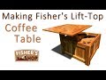 Woodworking: Making Fisher's Lift-Top Coffee Table