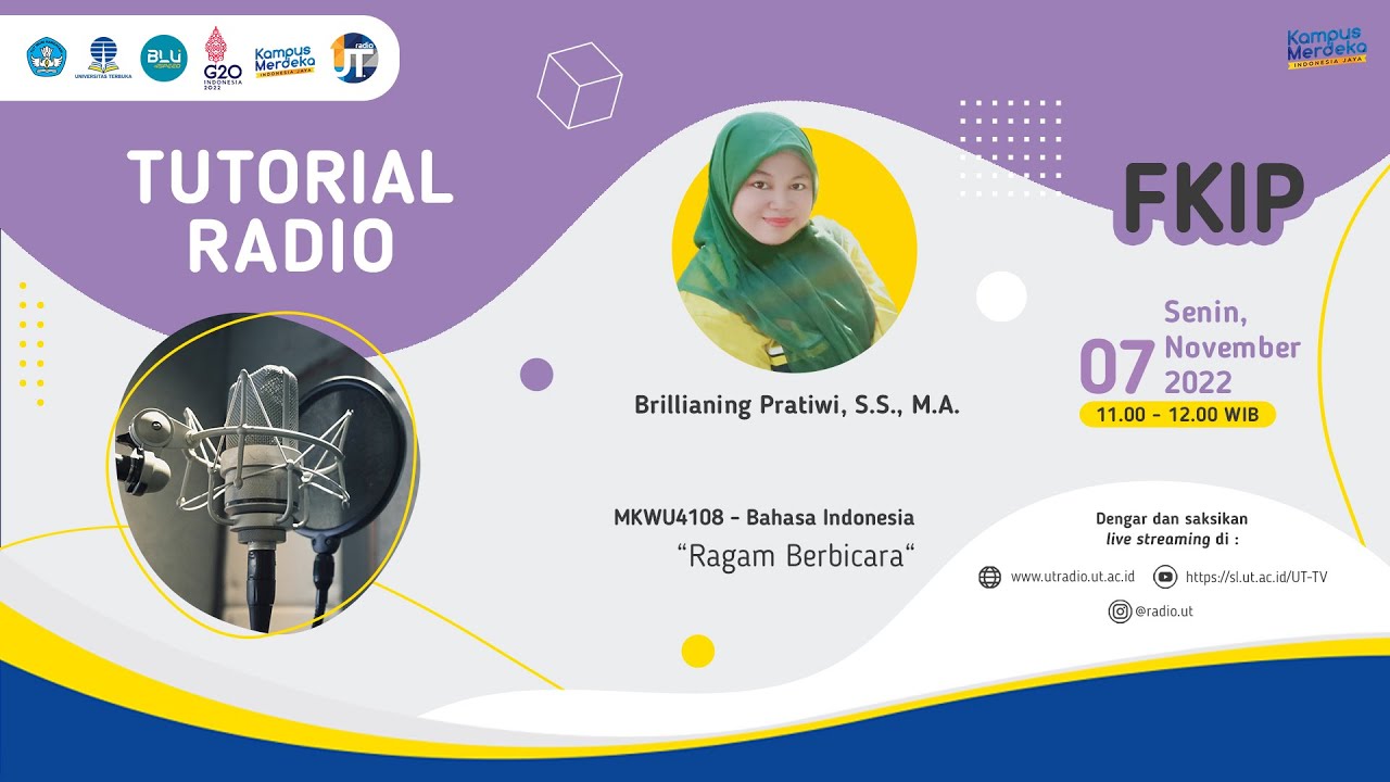 Ragam Berbicara - MKWU4108 Bahasa Indonesia