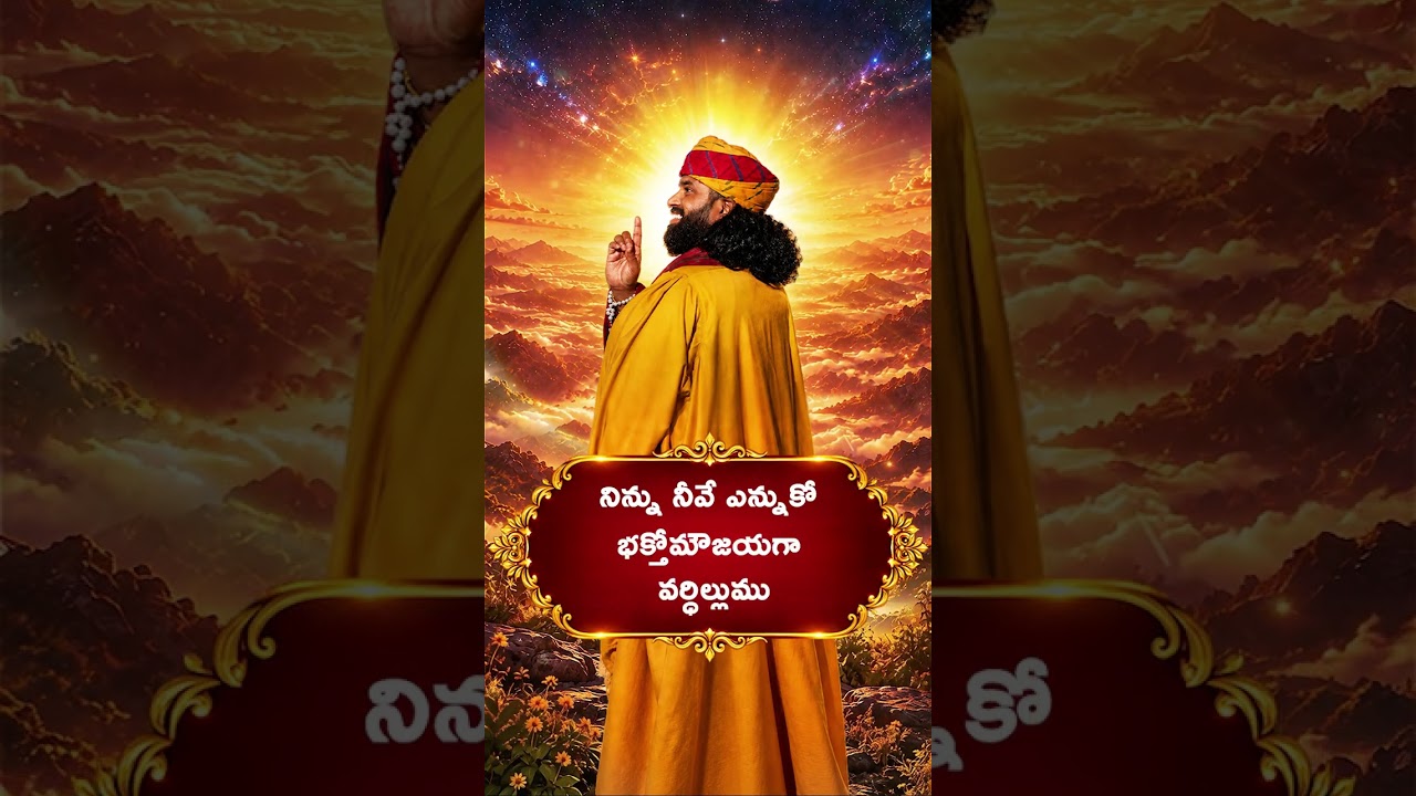 వివాహమైనా… ఒంటరిగా ఉన్నా కష్టాలుంటాయి | నీ గమ్యాన్ని నీవే నిర్మించుకో 🙏 | ప్రేమమయ మహాగురుజీ