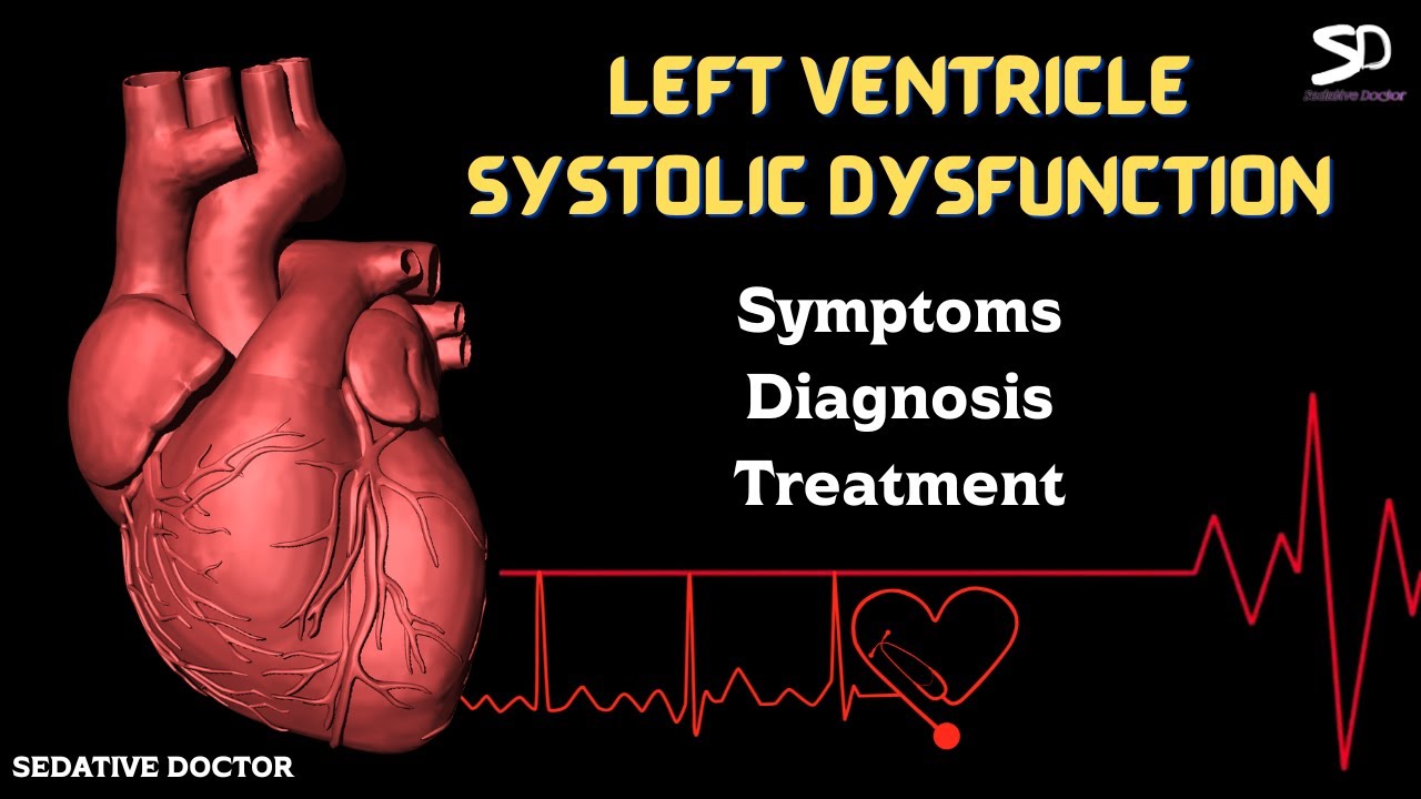 LVSD - Left Ventricle Systolic Dysfunction, Cause Symptoms Treatment, Hindi