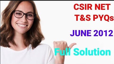 PHYSICS - CSIR NET | Thermodynamics and Statistics PYQs June 2012 | Ganti