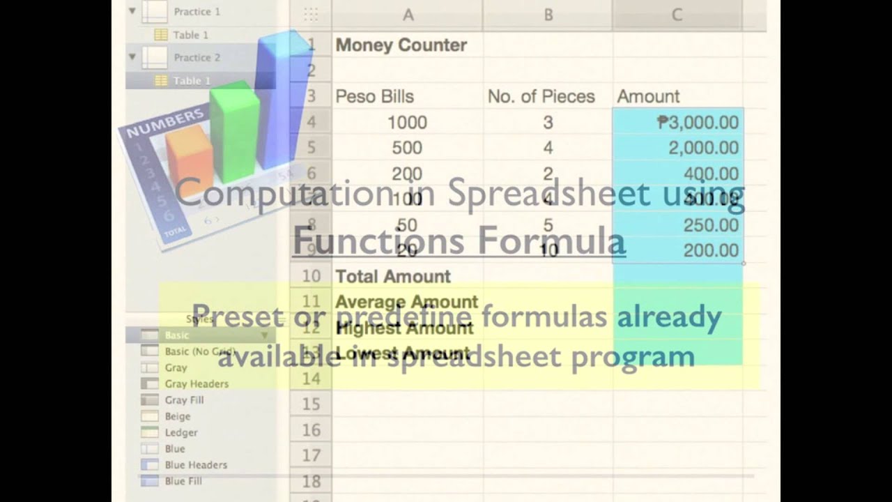 Computation in Spreadsheet YouTube