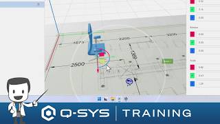 Q-SYS VisionSuite Design Training: 4.2 - Build a Room: Populate the Room