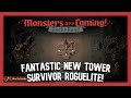 Monsters are Coming Rock & Road is an INCREDIBLE little Tower-Survivor Roguelite!!