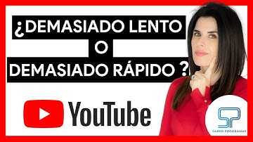 📌 Cómo CAMBIAR la VELOCIDAD de los vídeos en YOUTUBE ✅ [ PC y móvil / celular ]