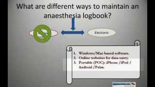 Details Anaesthesia Logbook Podcast Part 1 Guide