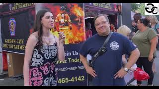 Garden City Fire Department at the Friday Night Promenades in Garden City NY. #gardencity #gcfdny