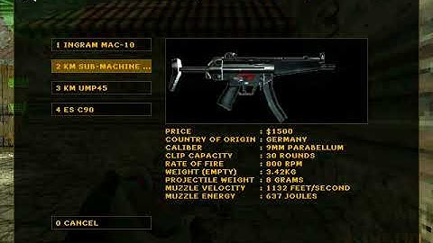 COUNTER STRIKE 1.6 WEAPON SHOWCASE(terrorist)