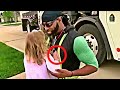 Girl Gives Garbage Man Cupcake Every Week Until Dad Follows Him And Sees Why