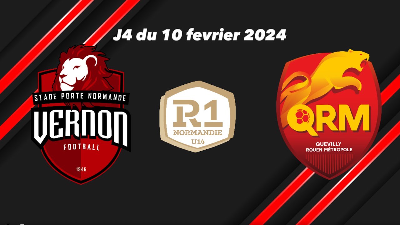 Championnat R1 Normandie U14, Journée 4 du 10 février 24, SPN VERNON - QRM