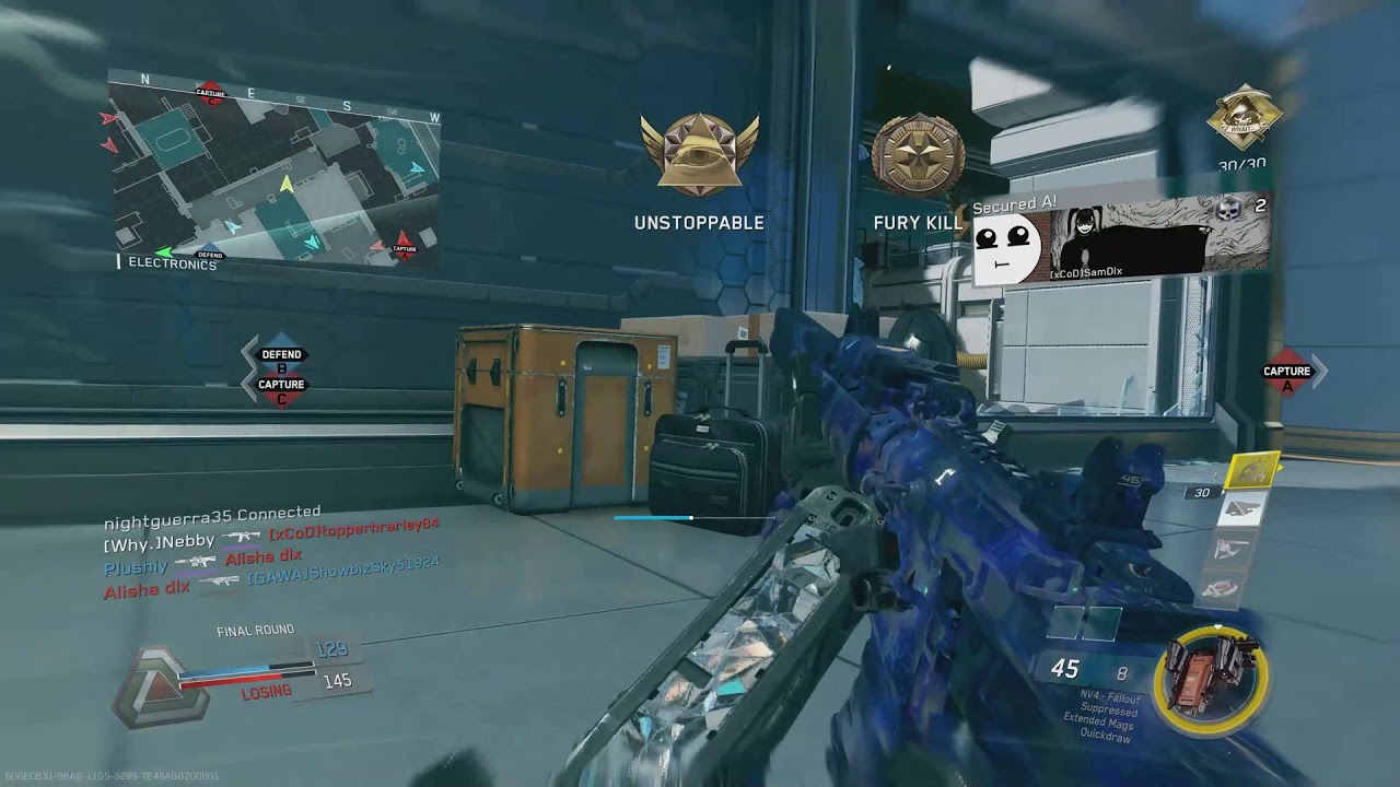 IW: 93 GUNSTREAK + 7 OFF QUAD DE-AT in 2man