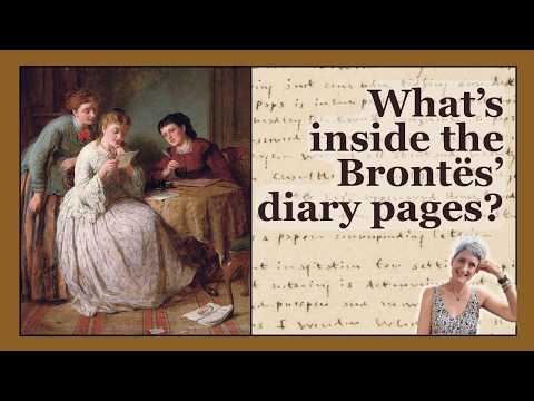 What's inside the Brontës' diary pages - YouTube