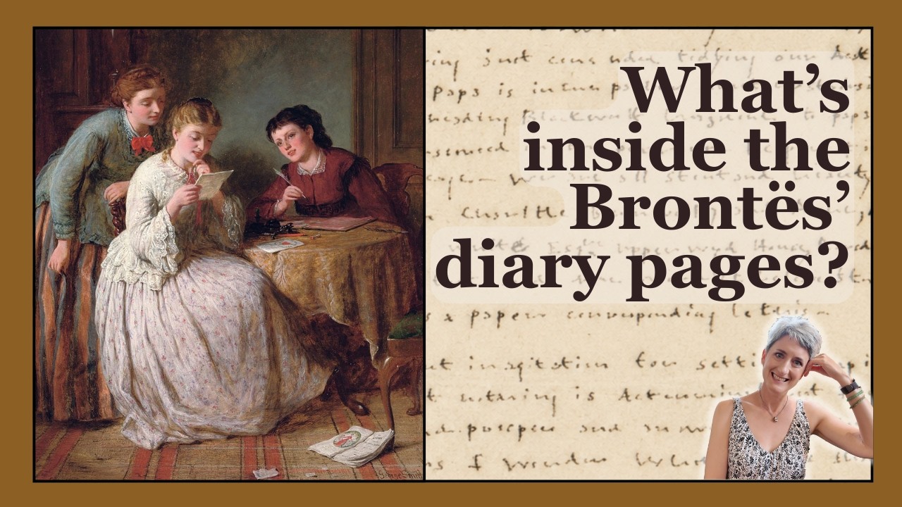 What's inside the Brontës' diary pages - YouTube
