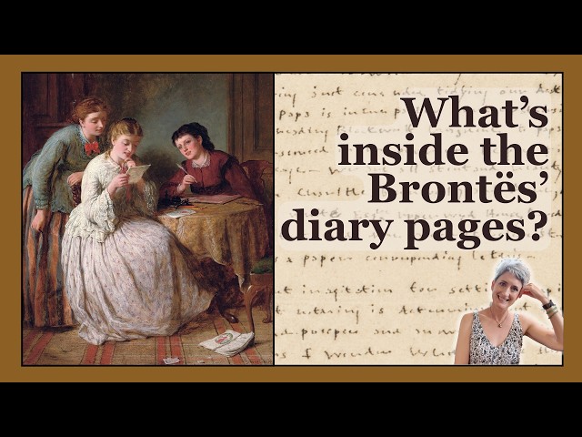 What's inside the Brontës' diary pages - YouTube