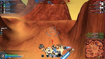 stream robocraft. the pit. team deathmatch. battle arena. camera controls.