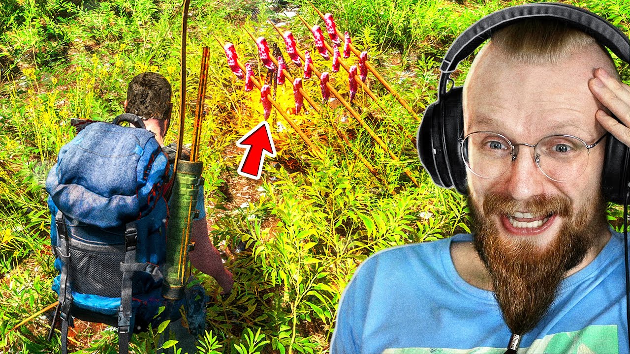 SURVIVING IN THE WILDERNESS BY THE CAMPFIRE! - SCUM 0.7 UPDATE