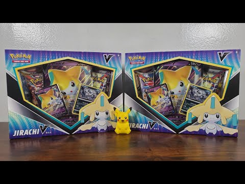 jirachi v box booster packs Pokmon Jirachi V Collection Bring the mythical powers of Jirachi V to your Pokemon Trading Card Game collection Pokmon Jirachi V Box Opening!